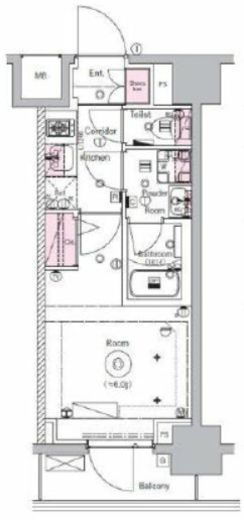 SYFORME YOKOHAMA-BANDOBASHI (シーフォルム横浜阪東橋) 7階 間取り図