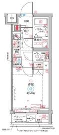 クレヴィスタ横浜大口 407 間取り図