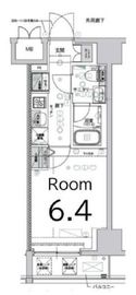 クレストタップ新横浜 6階 間取り図