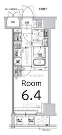 クレストタップ新横浜 6階 間取り図