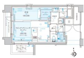 クリオラベルヴィ中央湊 8階 間取り図