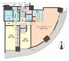 M.M.TOWERS FORESIS (エムエムタワーズフォレシス) 20階 間取り図