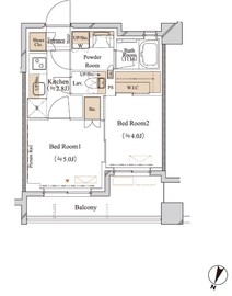 ブランシエスタ江古田 104 間取り図