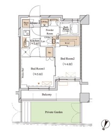 ブランシエスタ江古田 205 間取り図