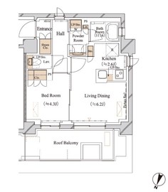 ブランシエスタ江古田 306 間取り図