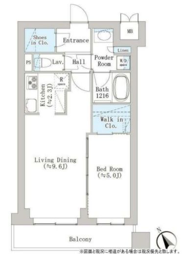Breeze横浜公園 505 間取り図
