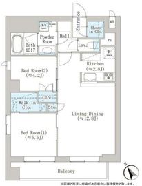 Breeze横浜公園 604 間取り図
