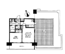 レジディア大森東 906 間取り図