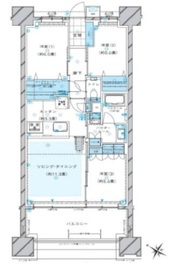 ヴェレーナグラン赤羽北マスタープレイス 303 間取り図
