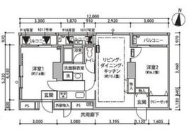 東雲キャナルコートCODAN 11-918 間取り図