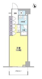 セントラル白楽 305 間取り図