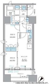 パークアクシス東日本橋 1208 間取り図