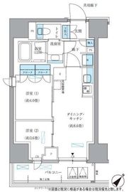 パークアクシス東日本橋 1201 間取り図