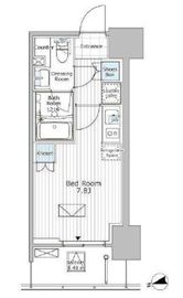パークアクシス市川 316 間取り図