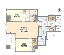 ザ・パークハウス池田山 3階 間取り図