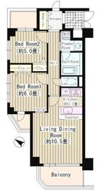 グランベル西早稲田プレシャス 4階 間取り図