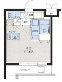 レクシード目白 313 間取り図