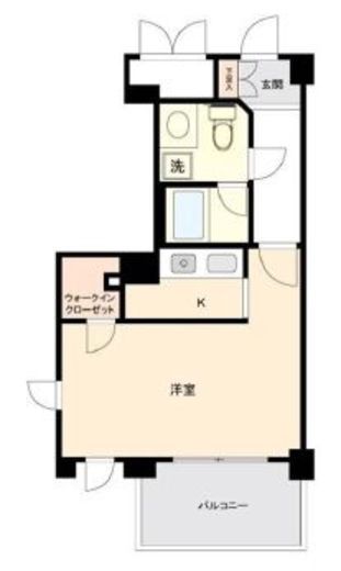 アゼリアテラス新宿 2階 間取り図