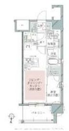 オーベルアーバンツ両国 501 間取り図