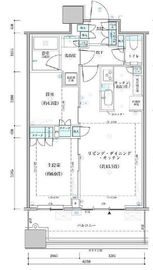 パークタワー勝どきミッド/サウス 37階 間取り図