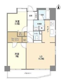 プライムアーバン西日暮里 501 間取り図