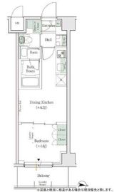 ONE ROOF RESIDENCE KAMEIDO (ワンルーフレジデンス亀戸) 406 間取り図