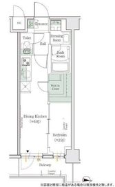ONE ROOF RESIDENCE KAMEIDO (ワンルーフレジデンス亀戸) 408 間取り図