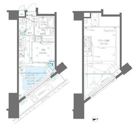 ZOOM新宿御苑前 1304 間取り図