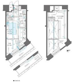 ZOOM新宿御苑前 1305 間取り図