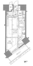 ZOOM新宿御苑前 605 間取り図
