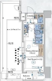 GENOVIA品川南大井 (ジェノヴィア品川南大井) 7階 間取り図