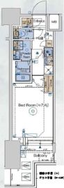 GENOVIA品川南大井 (ジェノヴィア品川南大井) 9階 間取り図