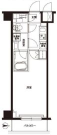 ルーブル綾瀬 7階 間取り図