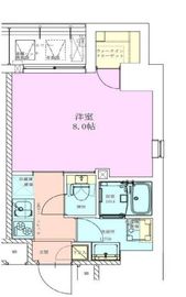RBM三軒茶屋レジデンス 1002 間取り図