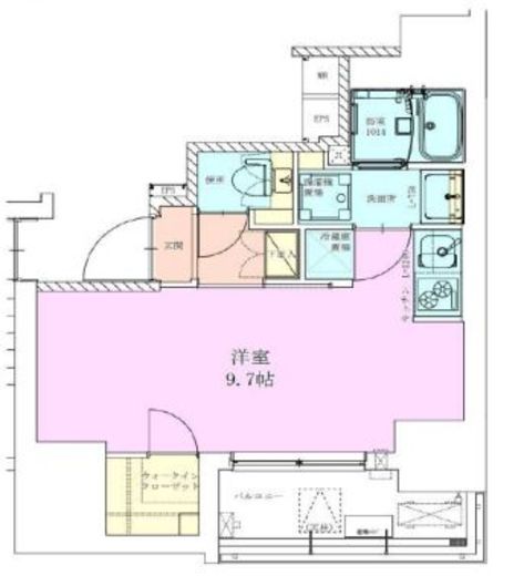 RBM三軒茶屋レジデンス 303 間取り図