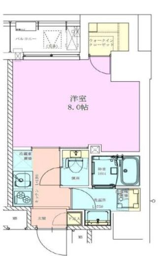 RBM三軒茶屋レジデンス 602 間取り図