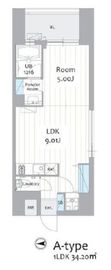 ラ フォンス 406 間取り図