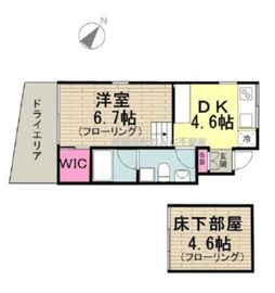 シルバラードスプリングス 103 間取り図