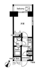 レジディア日本橋人形町2 710 間取り図