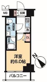 LUMEED横濱末吉町 7階 間取り図