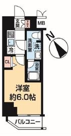 LUMEED横濱末吉町 9階 間取り図