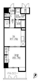 ワイズ新横浜 306 間取り図