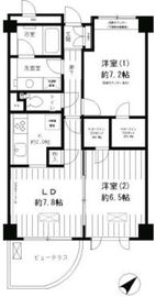 Lapyuta 1107 間取り図