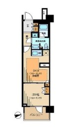 ザ・パークハウス中野坂上レジデンス 3階 間取り図