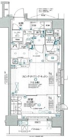 パレステージ大島 15階 間取り図