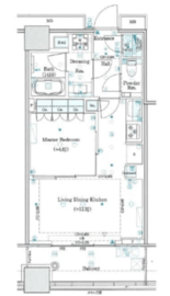 WORLD TOWER RESIDENCE 30階 間取り図