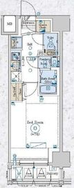 エステムコート横濱反町 2階 間取り図