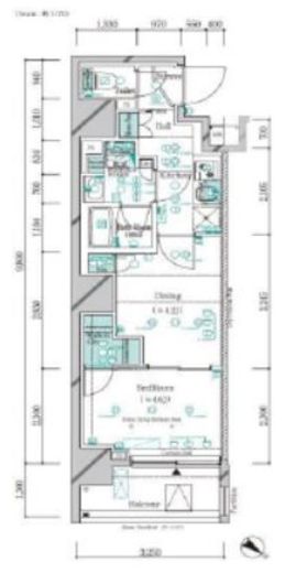 ガリシア千石 802 間取り図