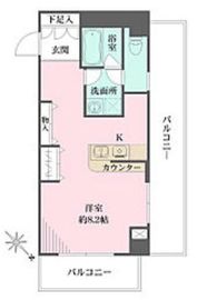 クリーンホームツルオカ 401 間取り図