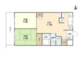 プラージュ高田馬場 205 間取り図